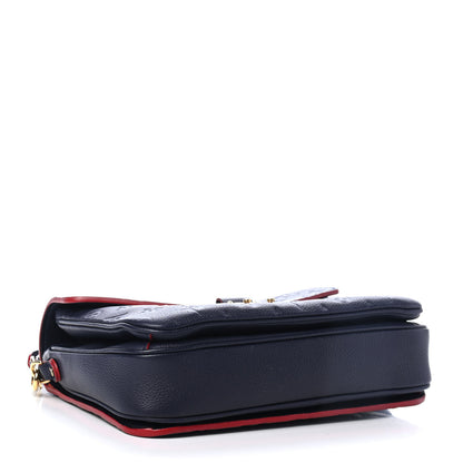 Louis Vuitton Empreinte Pochette Metis Marine Rouge 3 of 4