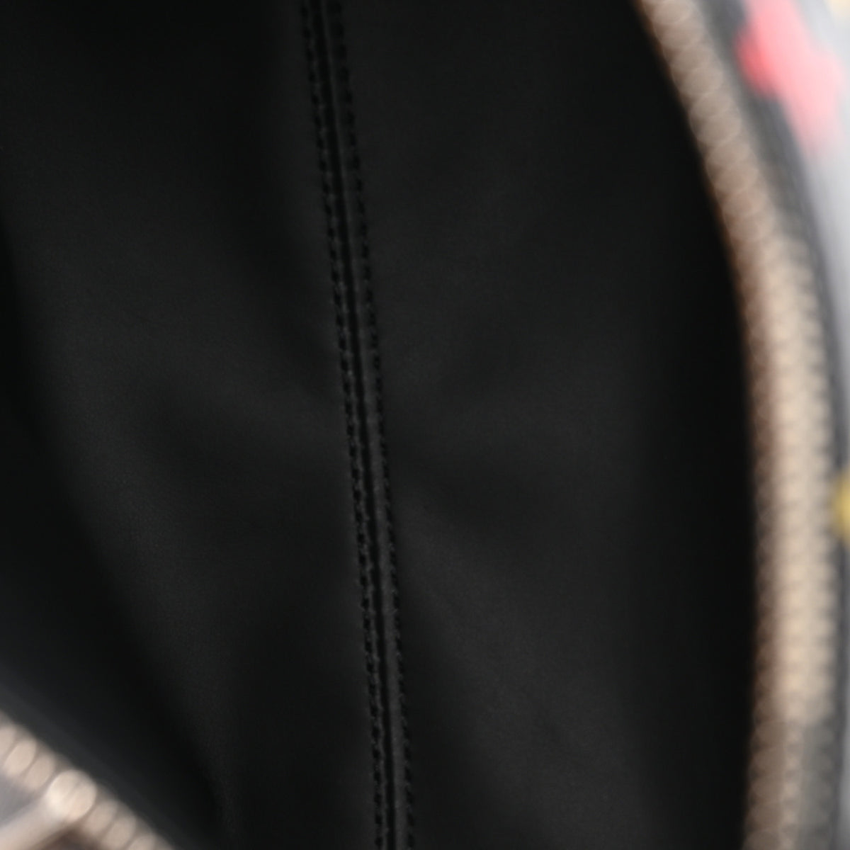 LV X TM Monogram Multicolor Speedy Soft 30 Black