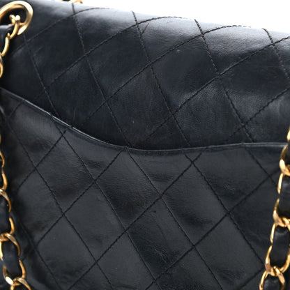 Chanel Lambskin Quilted Small Double Flap Black 11 of 17