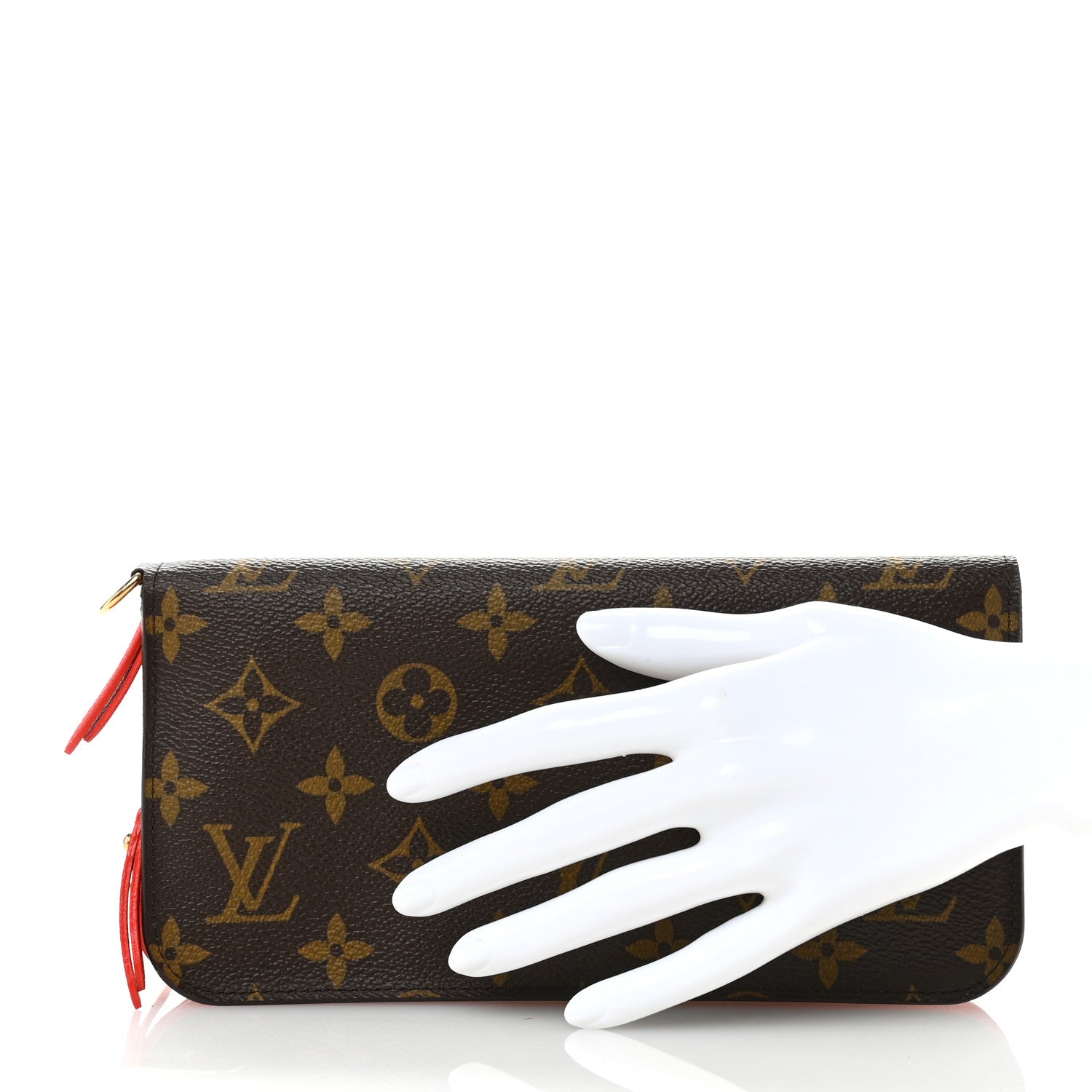 Louis Vuitton Monogram Insolite Wallet Red 2 of 8