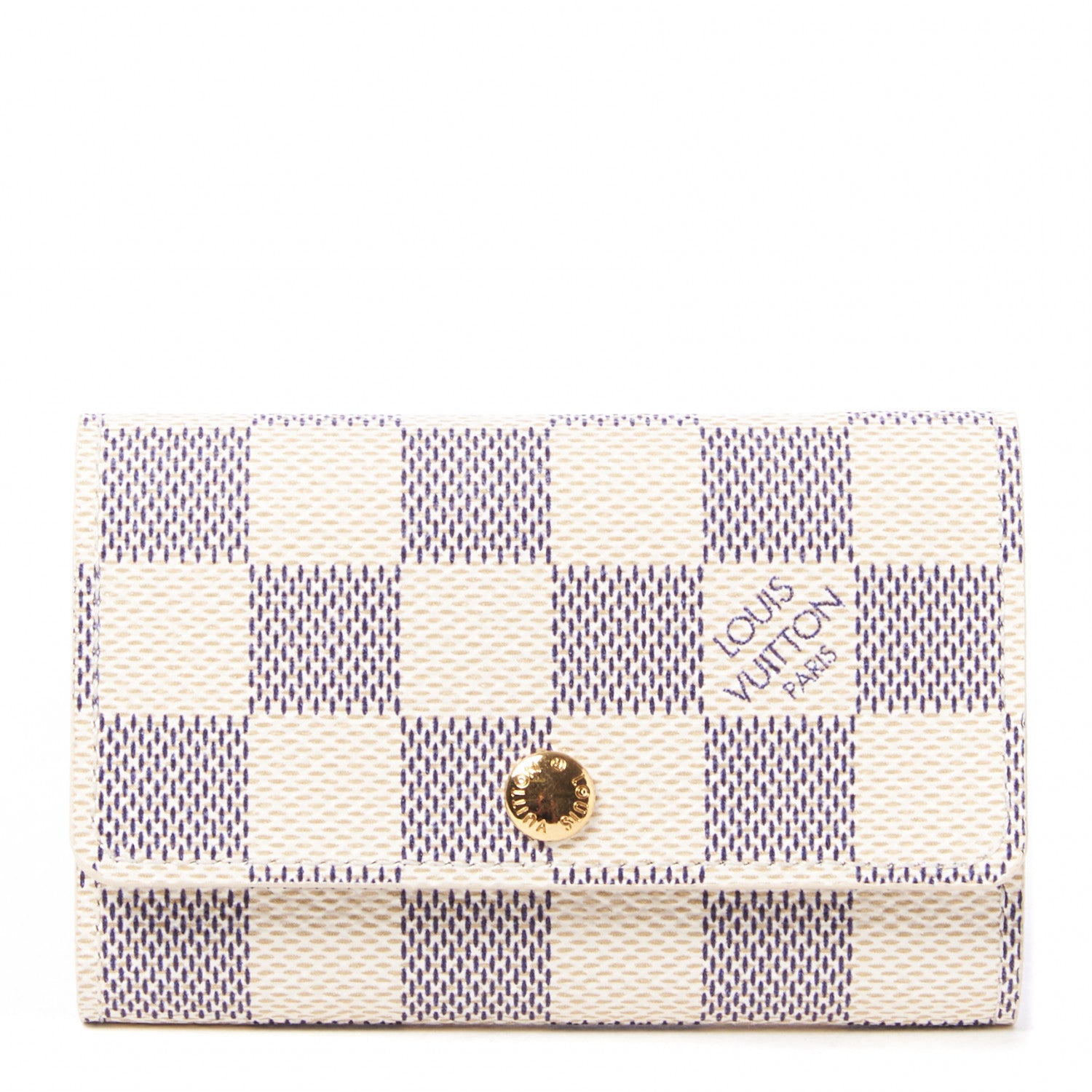 Louis Vuitton Damier Azur Multicles 6 Key Holder 1 of 7