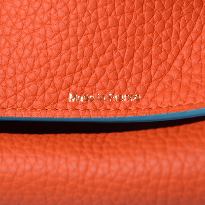 Delvaux Grained Calfskin Cool Box Satchel Paprika 6 of 9