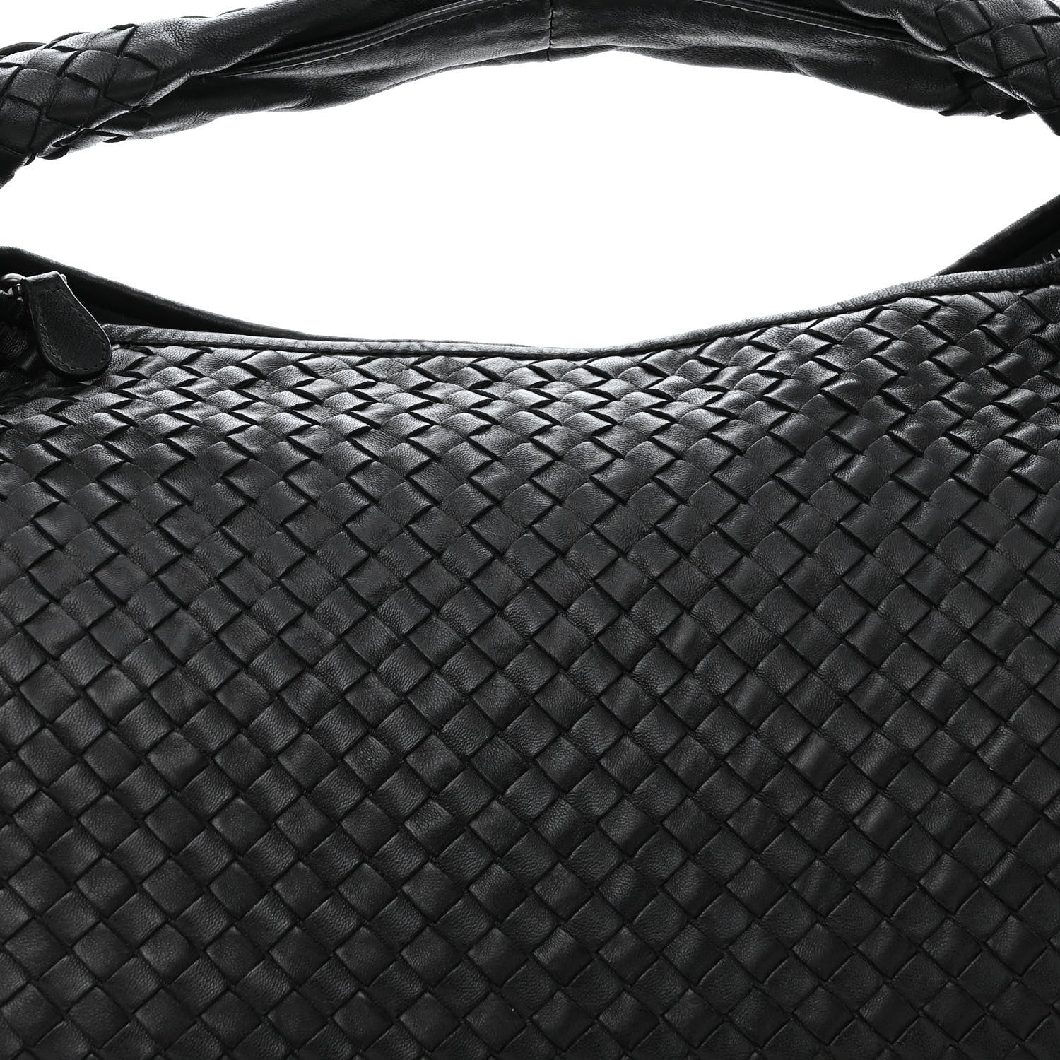 Bottega Veneta Nappa Intrecciato Large Veneta Hobo Black 8 of 10