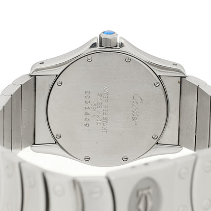 Cartier Stainless Steel 30mm Santos Ronde Quartz Watch 4 of 4