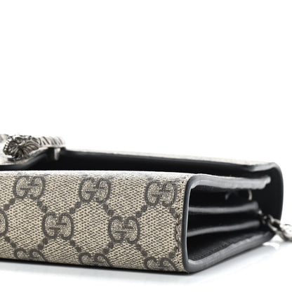 Gucci GG Supreme Monogram Mini Dionysus Chain Wallet Beige Black 6 of 8