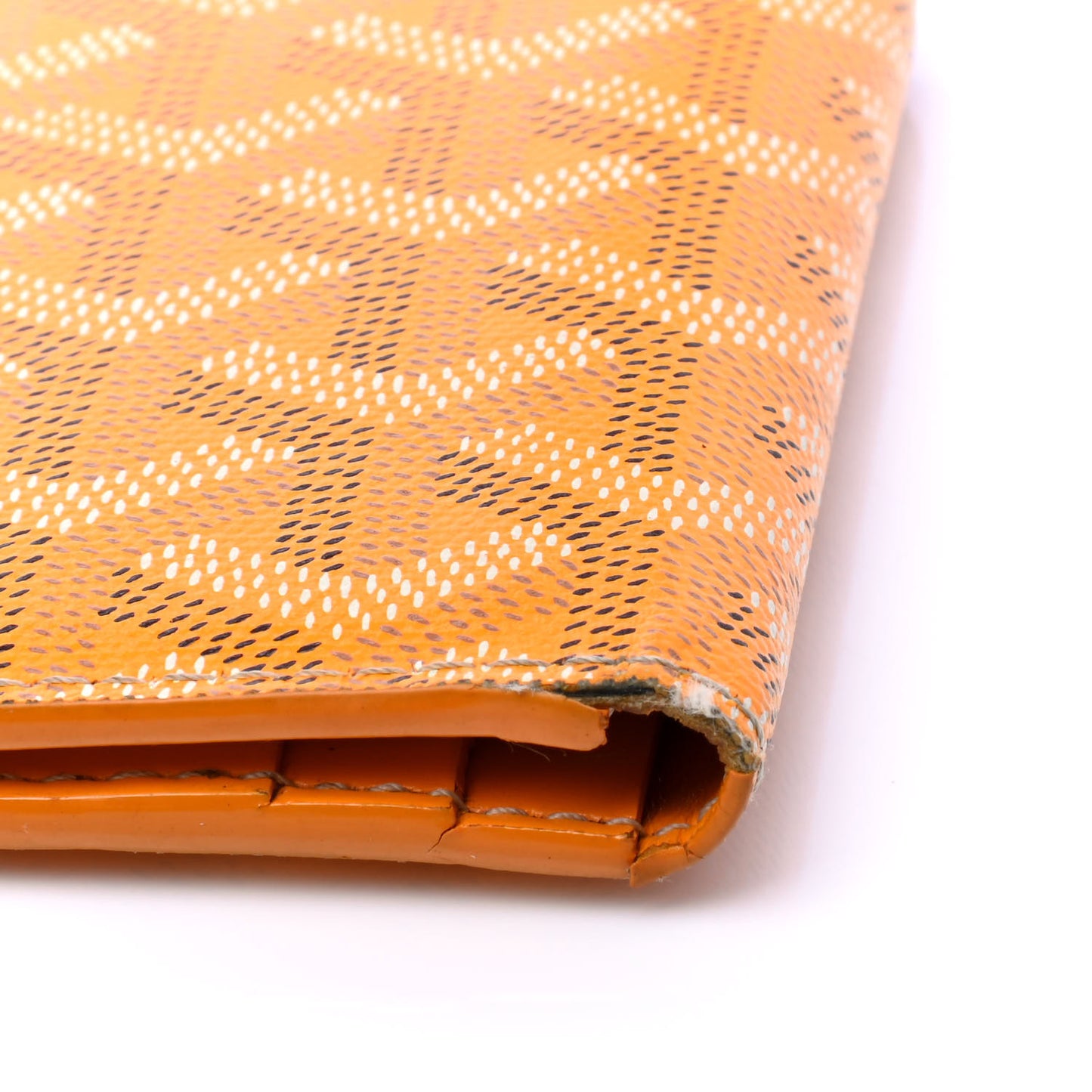 Goyardine Saint Marc Card Holder Yellow