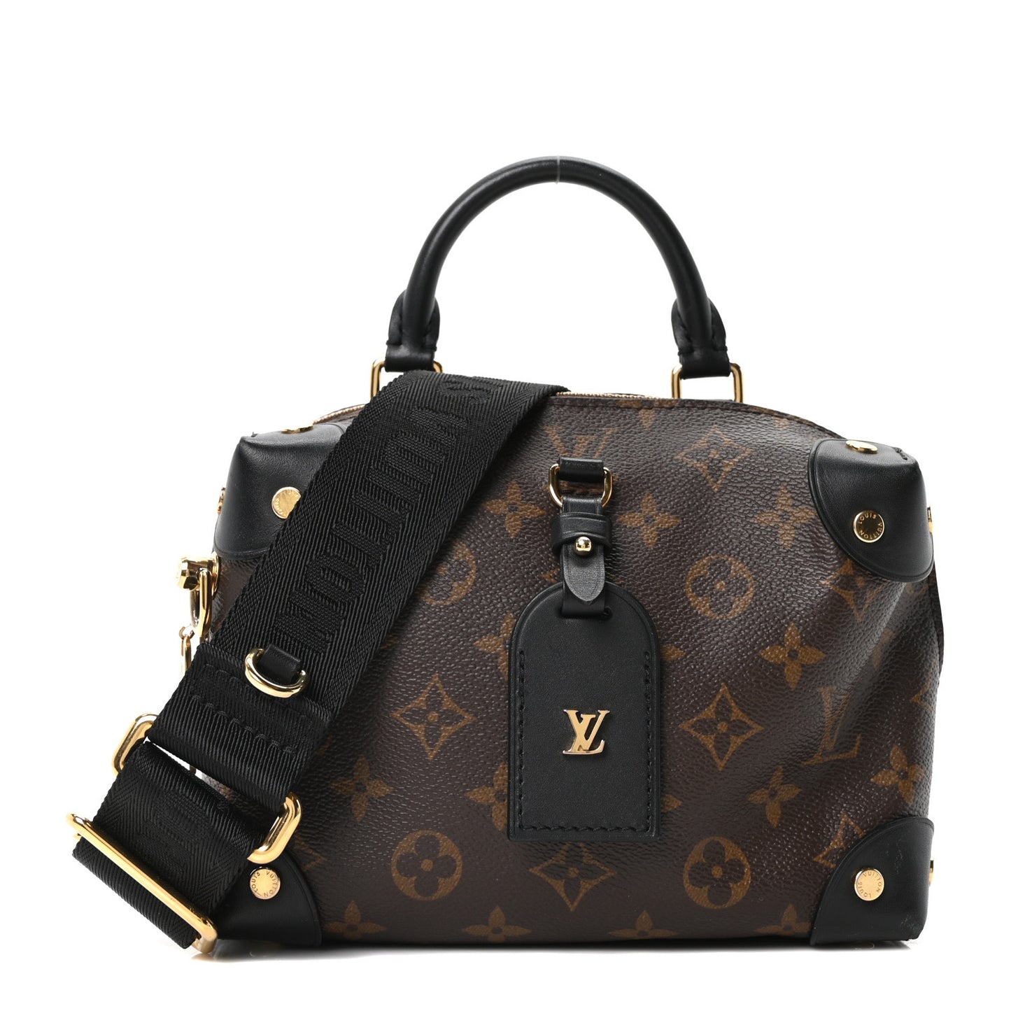 Monogram Petite Malle Souple Black