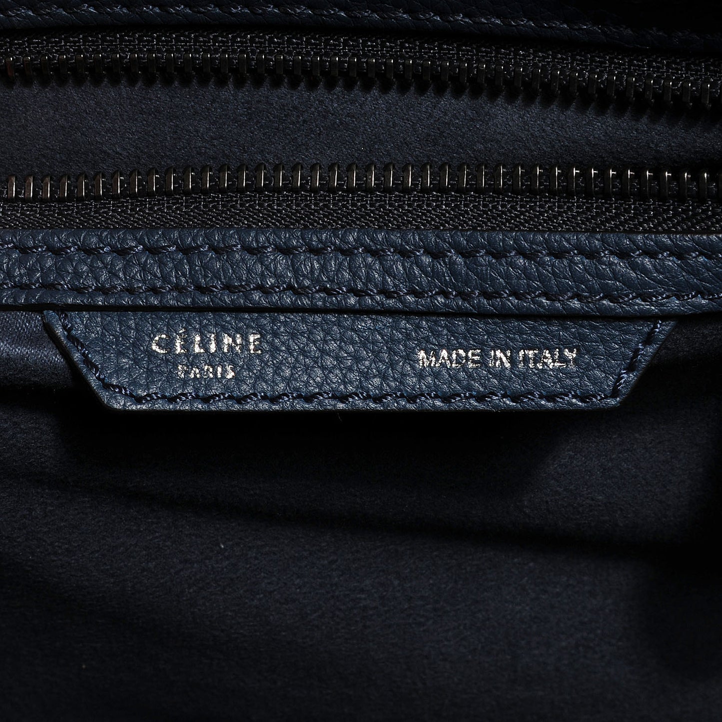 Drummed Calfskin Micro Luggage Orage