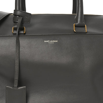 Saint Laurent Calfskin Classic Duffle 6 Earth 14 of 19