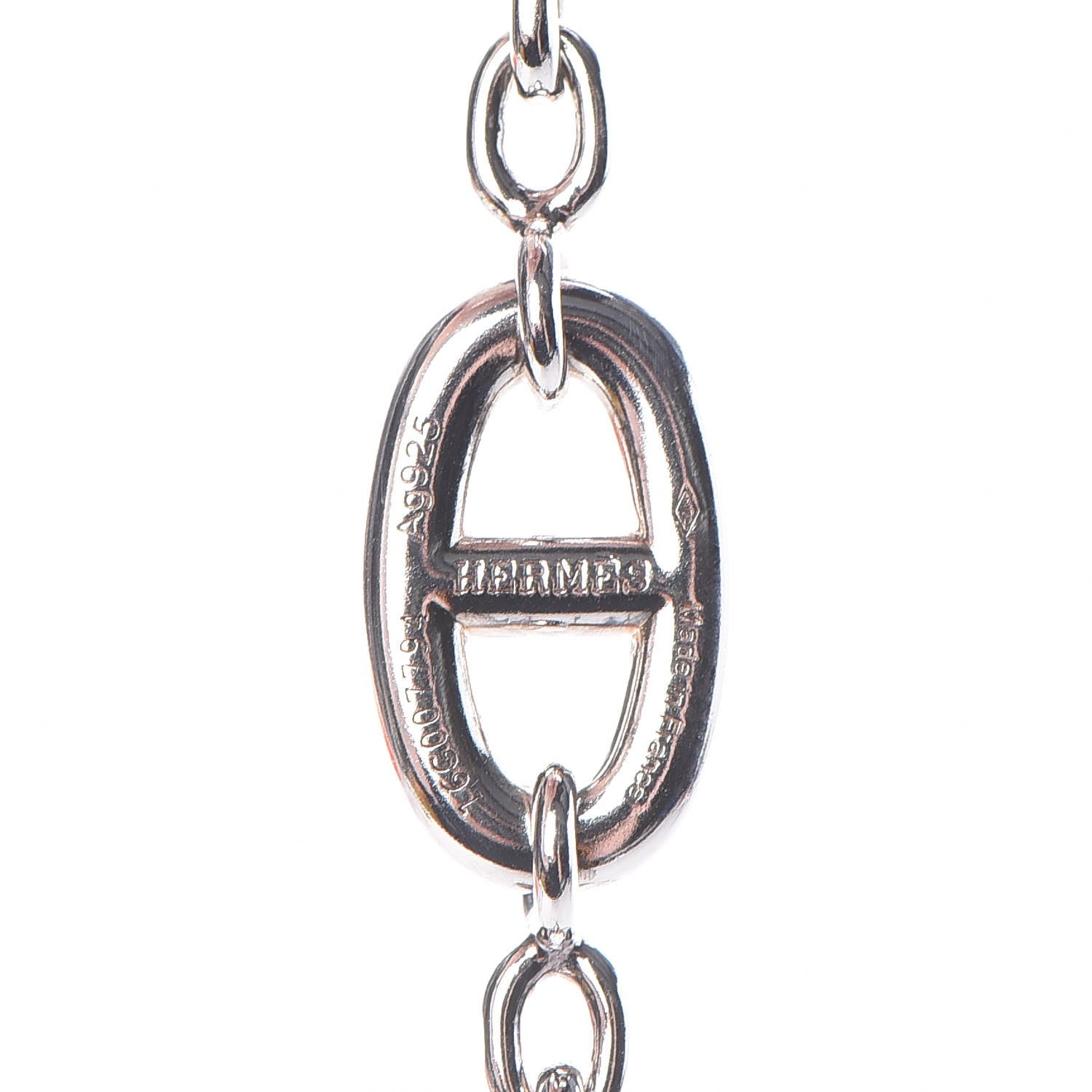 Hermes Sterling Silver Farandole Necklace 120 5 of 6