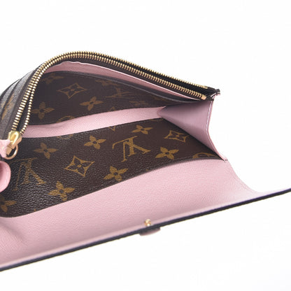 Louis Vuitton Monogram Emilie Wallet Rose Ballerine 5 of 7