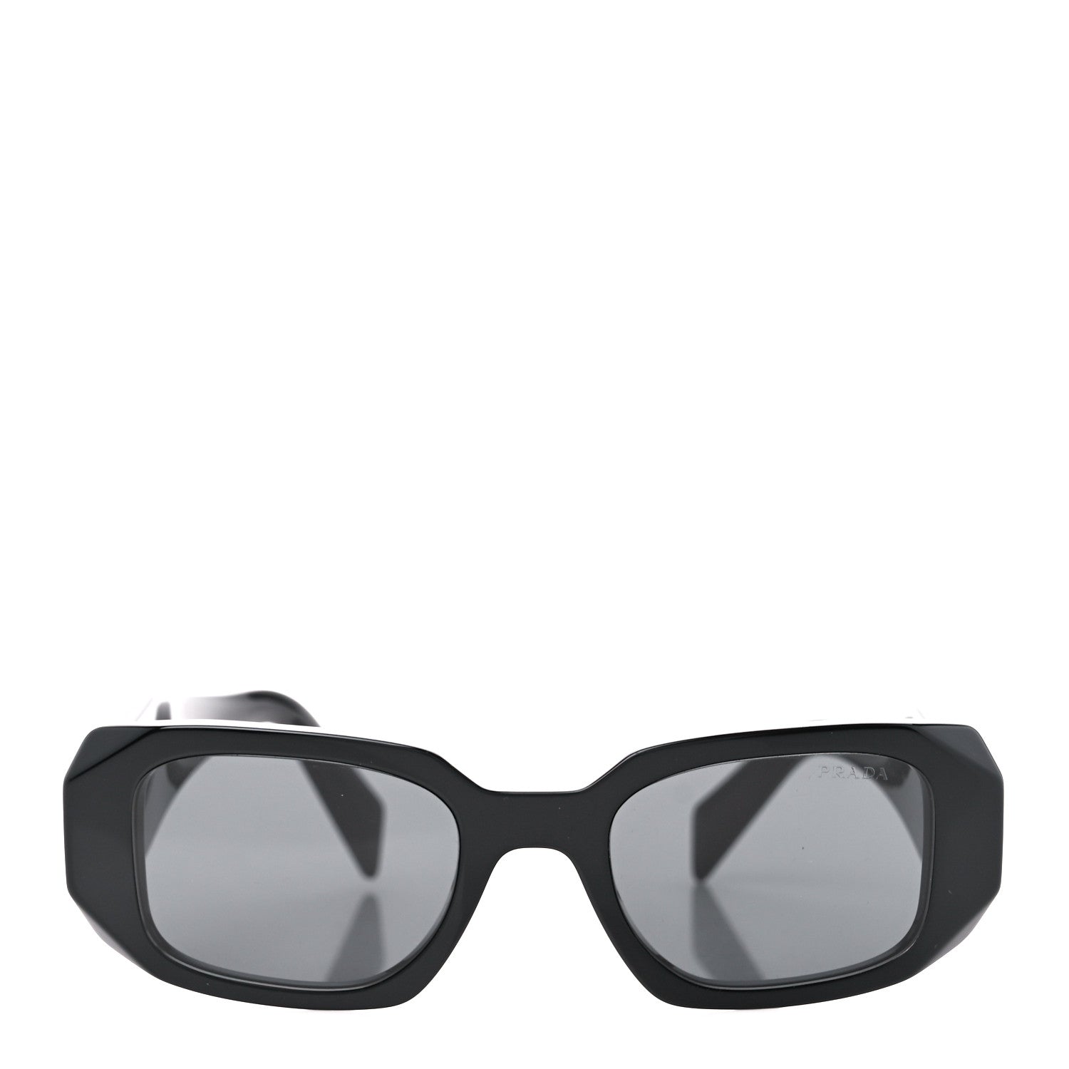 Prada Acetate Symbole Sunglasses SPR 17W Black 2 of 8