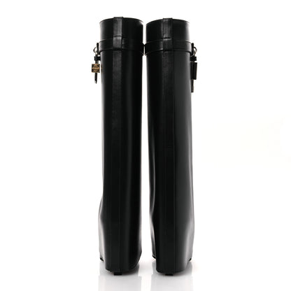 Givenchy Calfskin Shark Lock Pant Boots 40 Black 6 of 12
