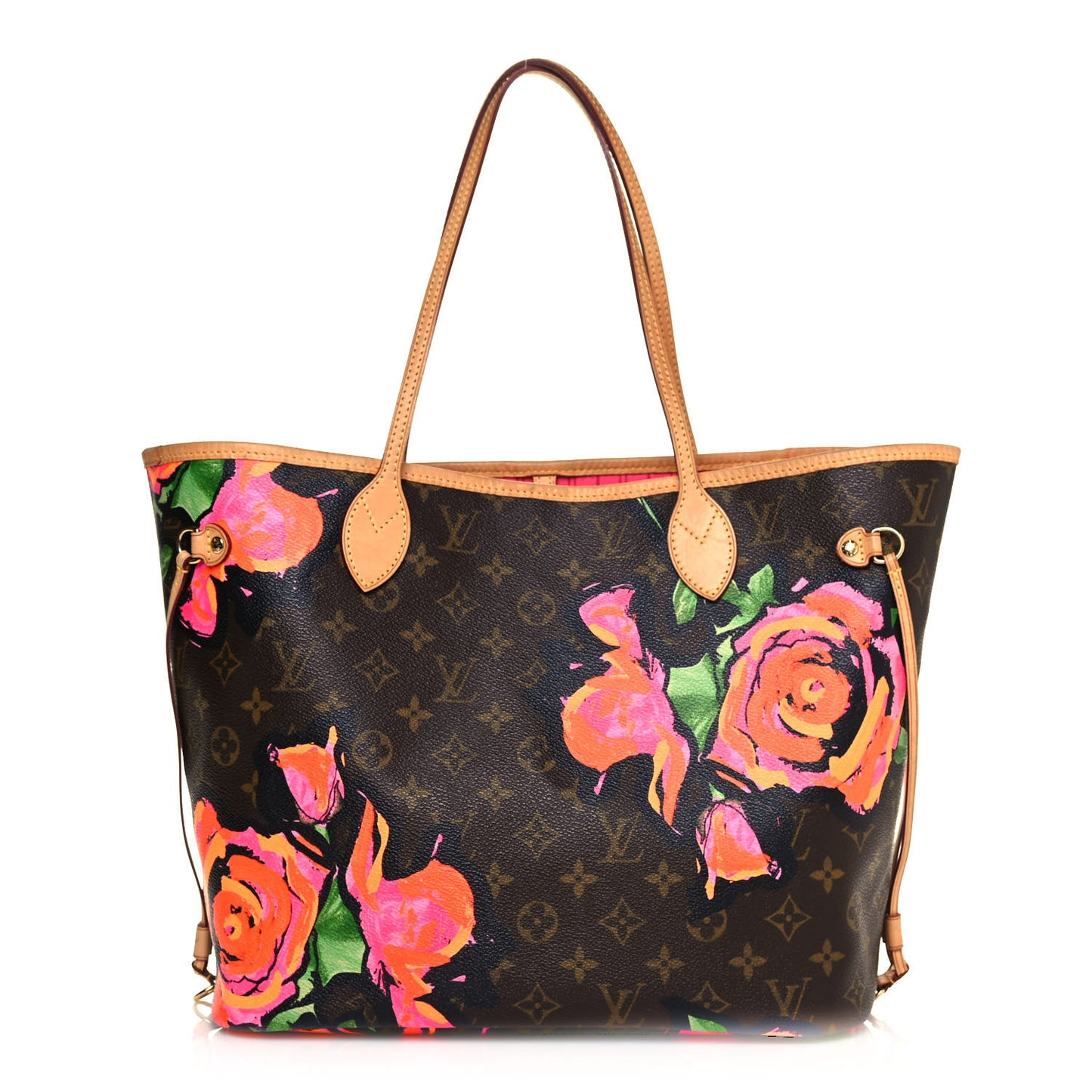 Monogram Roses Neverfull MM