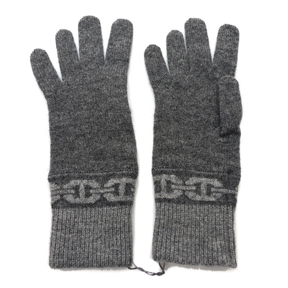 Hermes Cashmere Heaven Gloves Charbon Flanelle 1 of 4