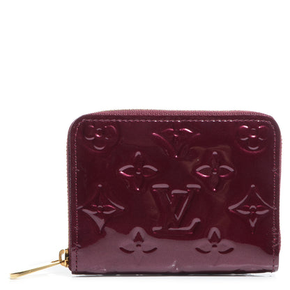 Louis Vuitton Vernis Zippy Coin Purse Wallet Rouge Fauviste 1 of 7