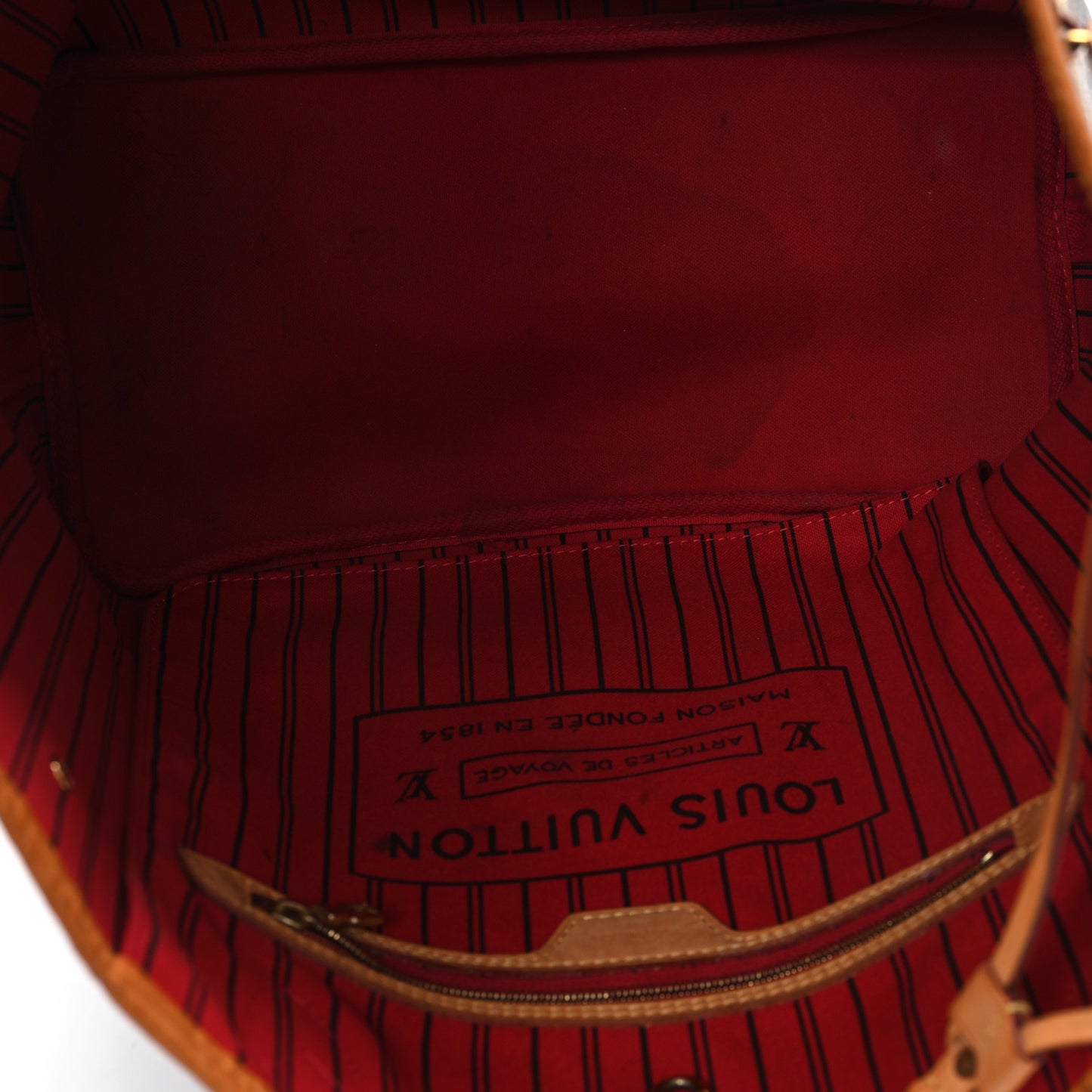 Monogram Neo Neverfull MM Cherry
