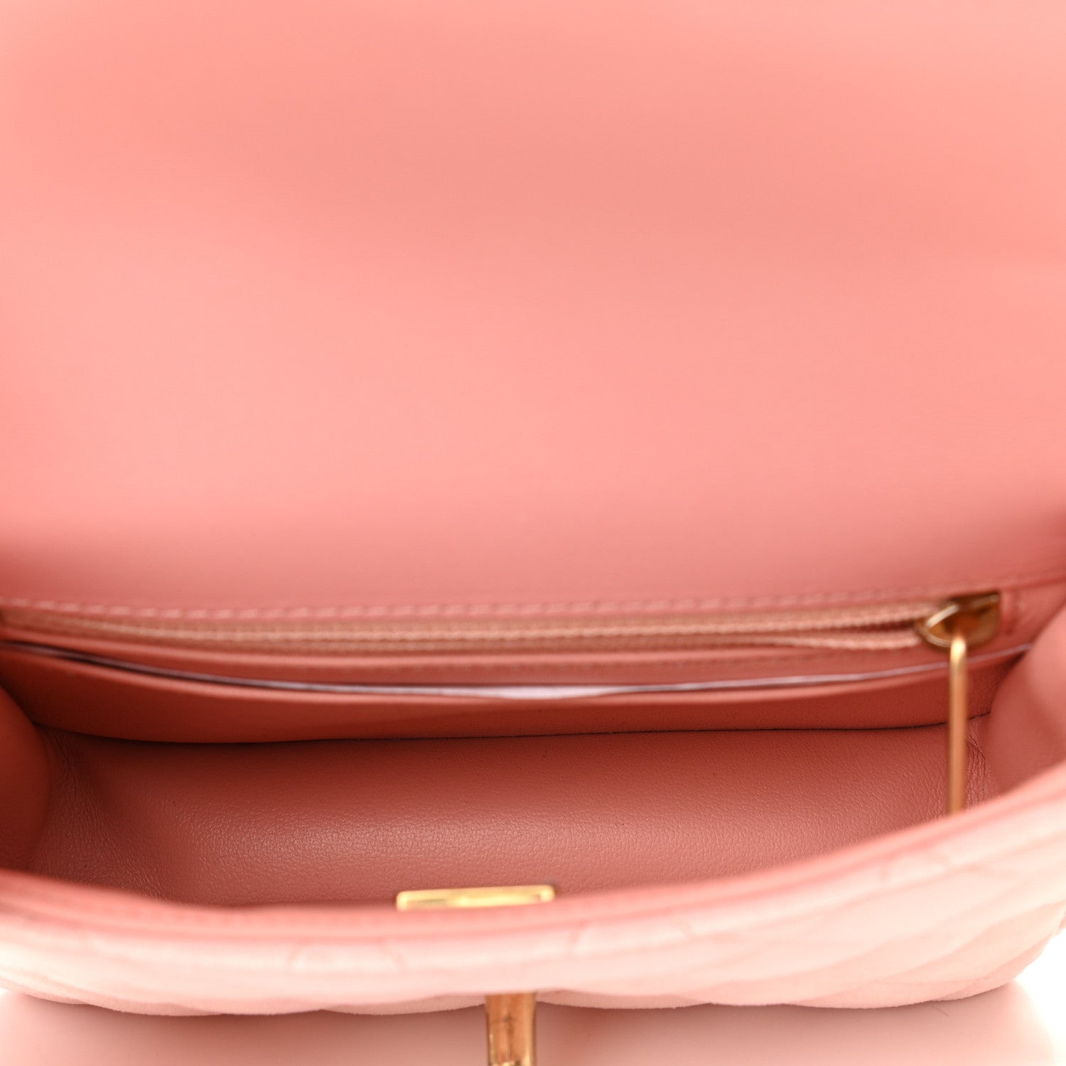 Chanel Velvet Enamel Mini Flap Light Pink 5 of 11