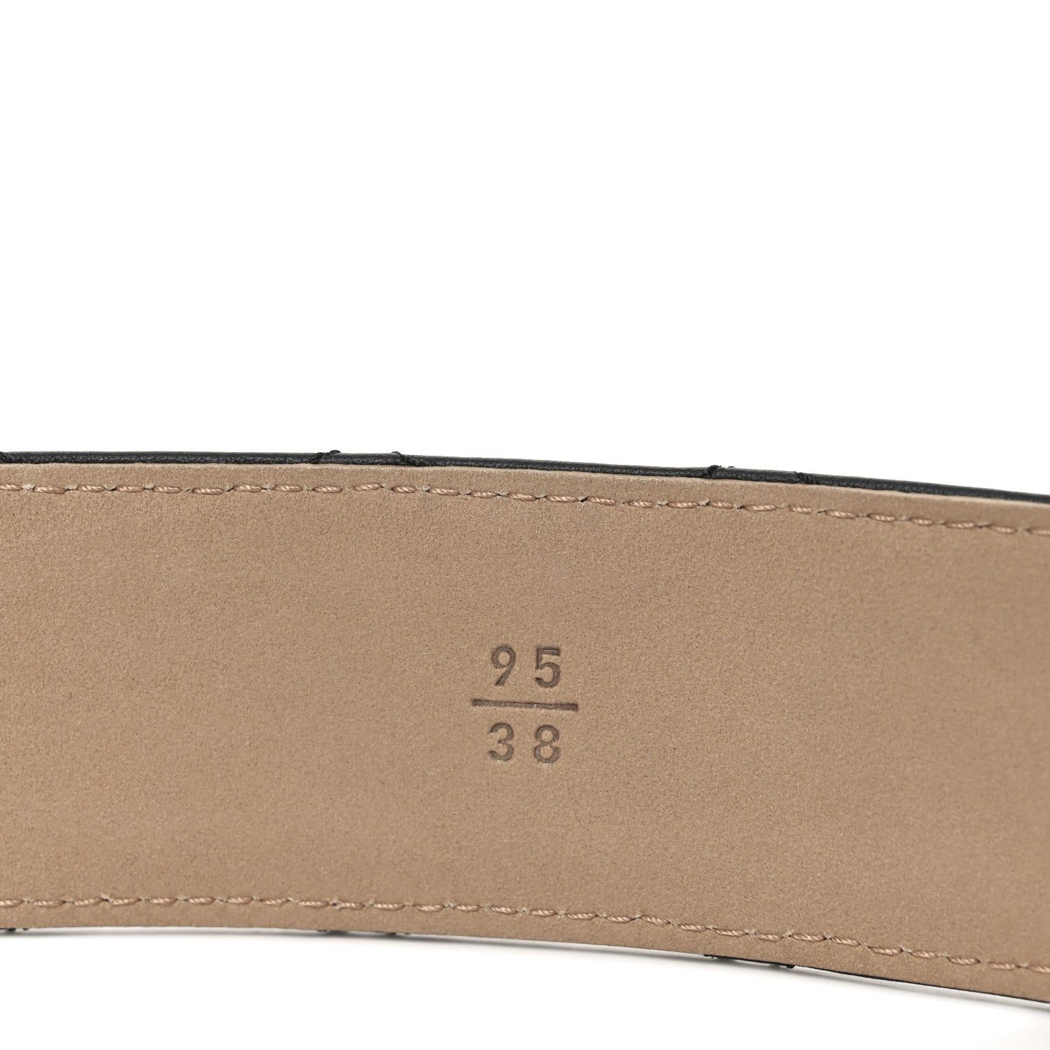 Chanel Lambskin Quilted CC Belt 95 38 Black 7 of 7