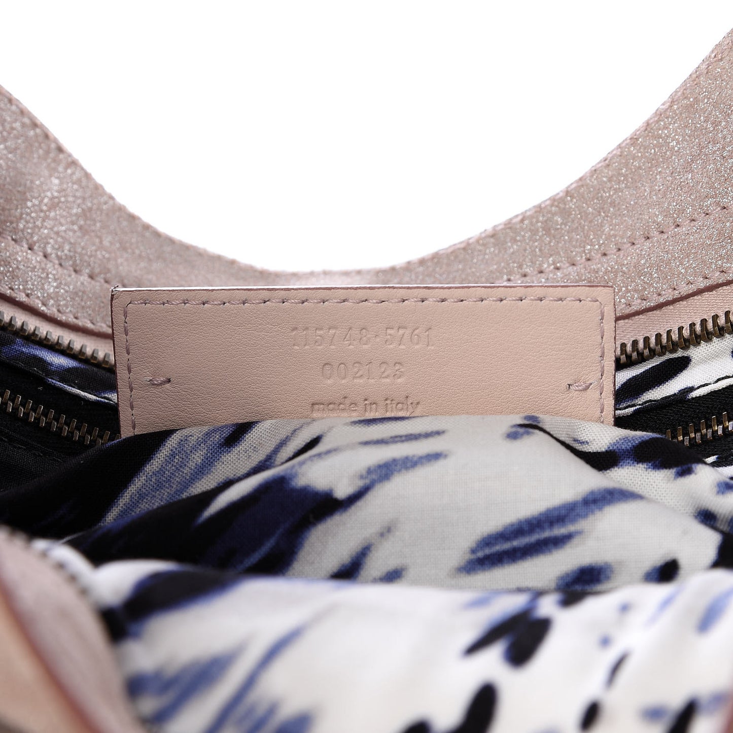 Metallic Craquele Calfskin Classic Hardware City Bois de Rose