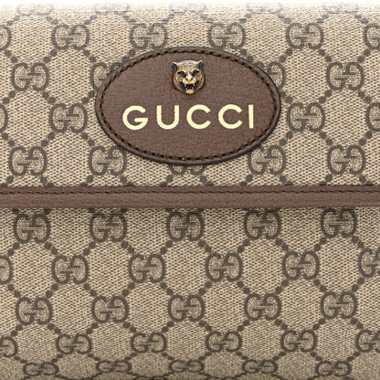 Gucci GG Supreme Monogram Neo Vintage Web Belt Bag Brown 8 of 11