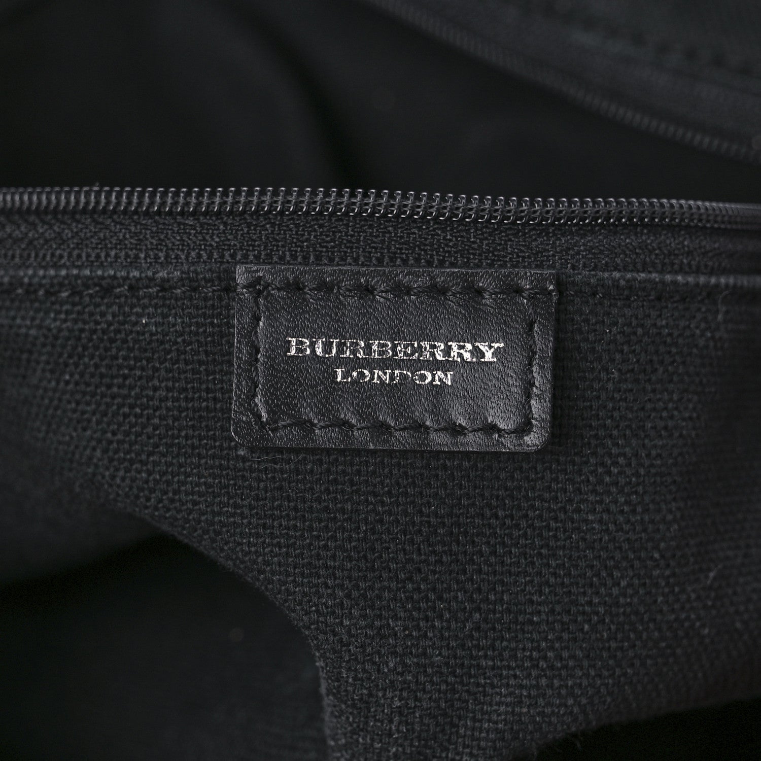 Burberry Grainy Calfskin House Check Horn Toggle Tote Red 6 of 9