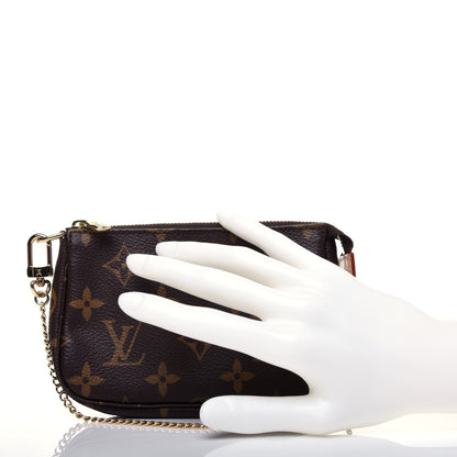 Louis Vuitton Monogram Mini Pochette Accessories 2 of 13