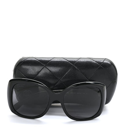 Chanel Acetate Polarized CC Sunglasses 5183 Black 8 of 8