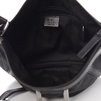 Gucci Nylon Monogram Small D Silver Ring Messenger Black 5 of 17