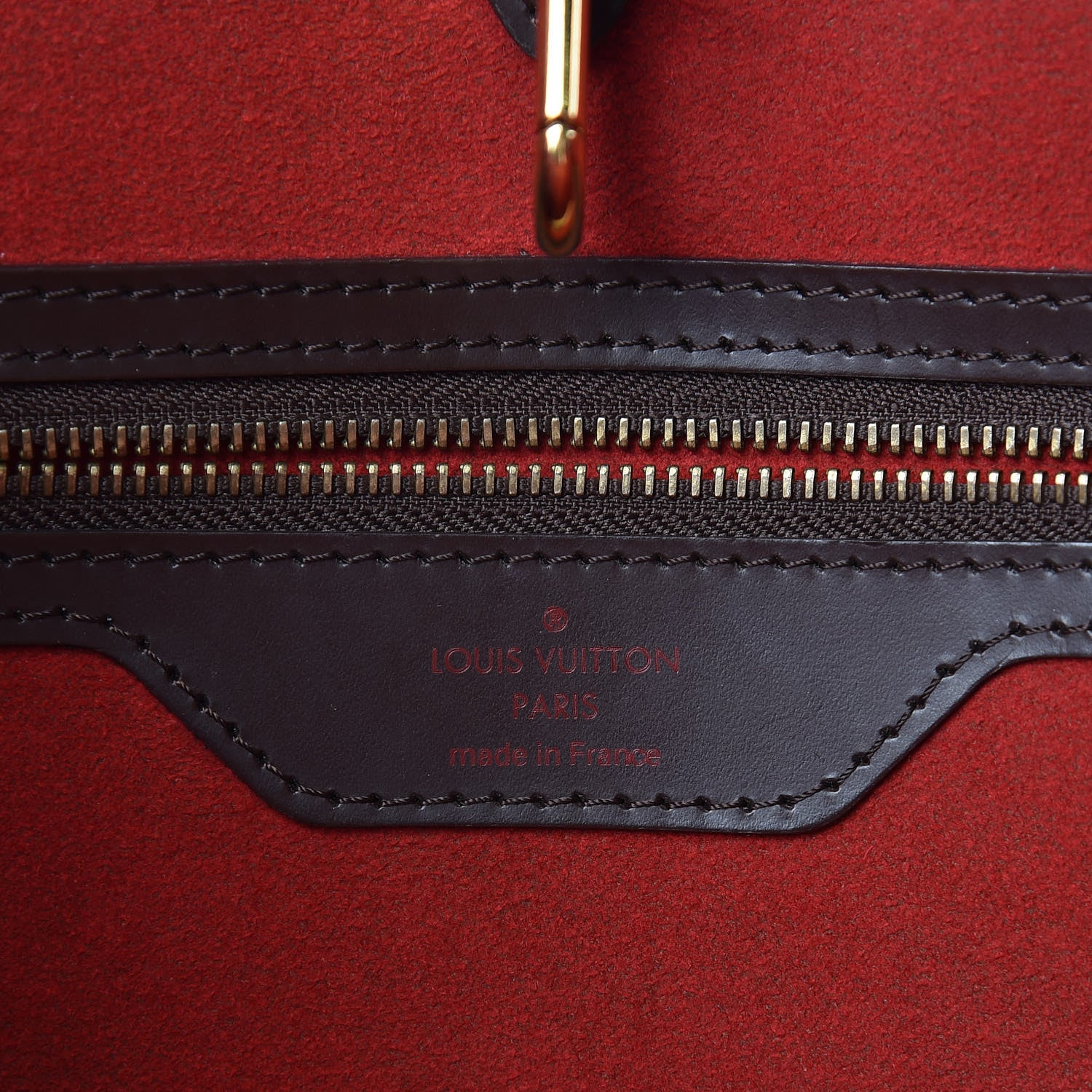 Louis Vuitton Damier Ebene Hampstead MM 6 of 8