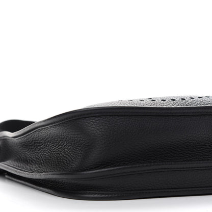 Hermes Taurillon Clemence Evelyne III PM Black 8 of 11