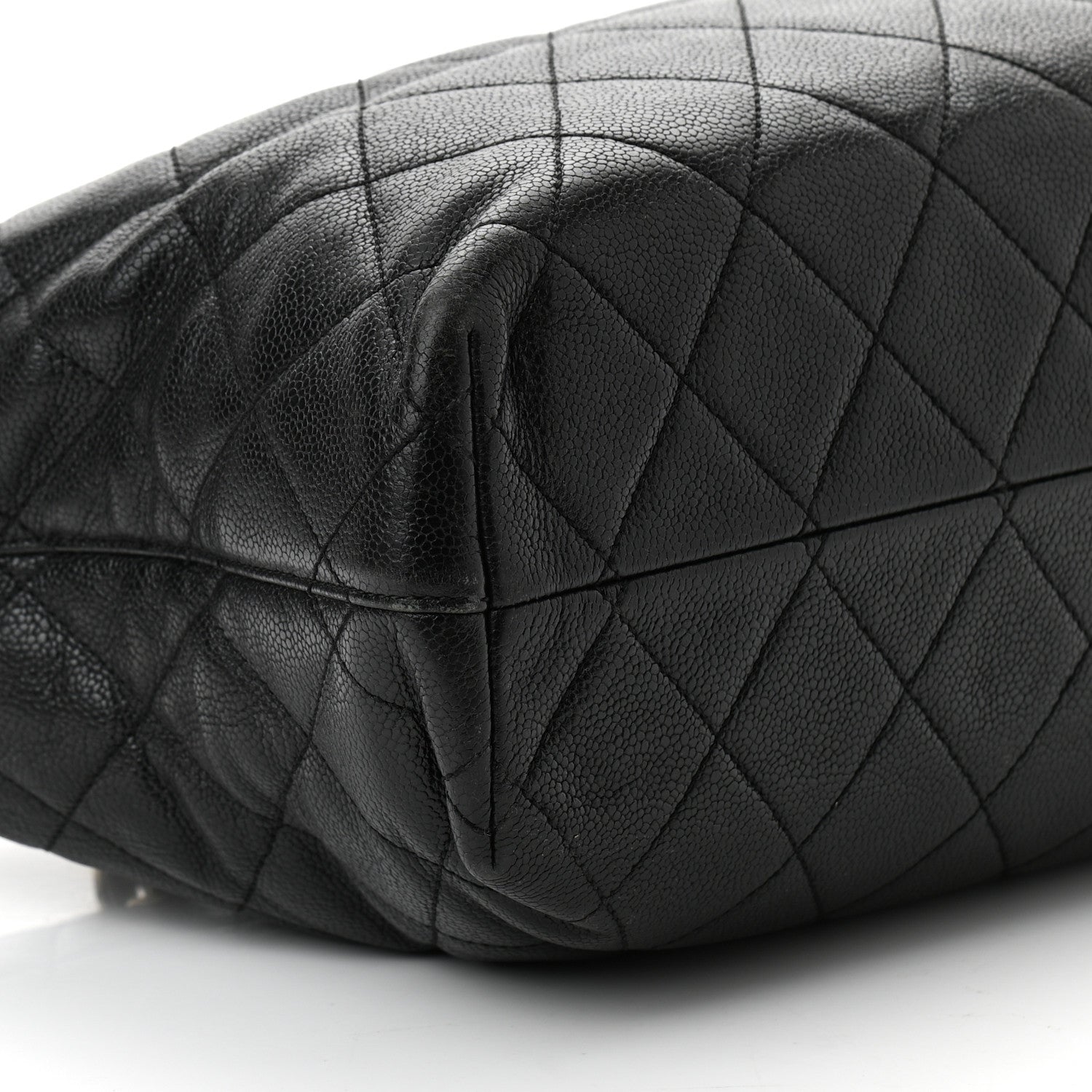 Chanel Caviar Quilted Shopping Tote Black 8 of 11