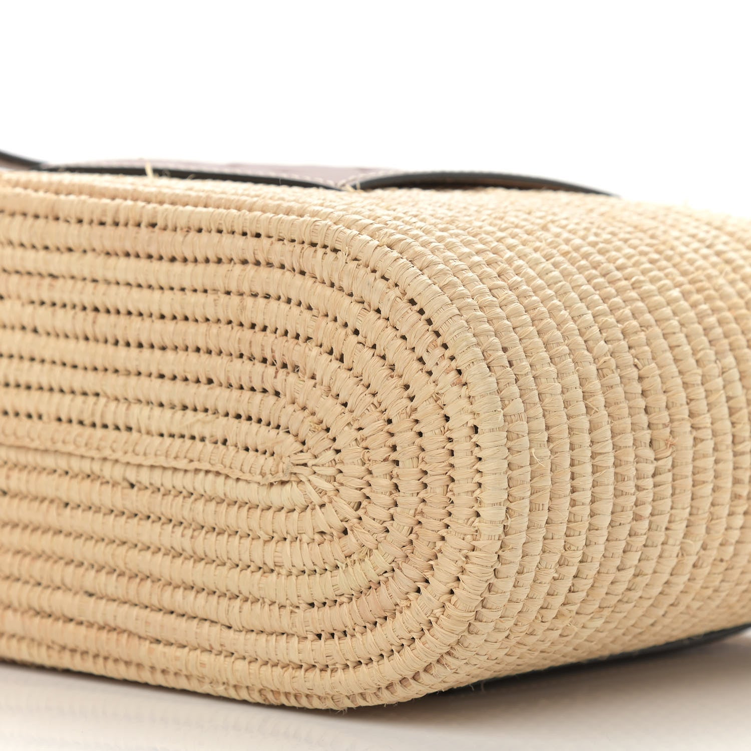 Loewe Raffia Small Square Basket Tote Bag Natural Tan 10 of 11