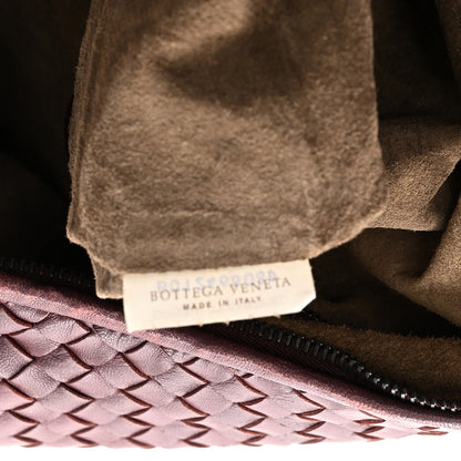 Bottega Veneta Nappa Intrecciato Large Veneta Hobo Dark Red 7 of 11