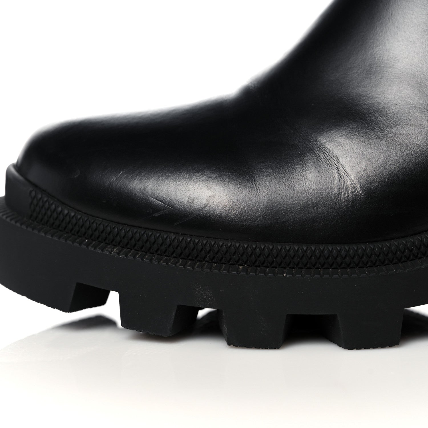 Gucci Calfskin Crystal GG Trip Chelsea Ankle Boots 40.5 Black 13 of 13