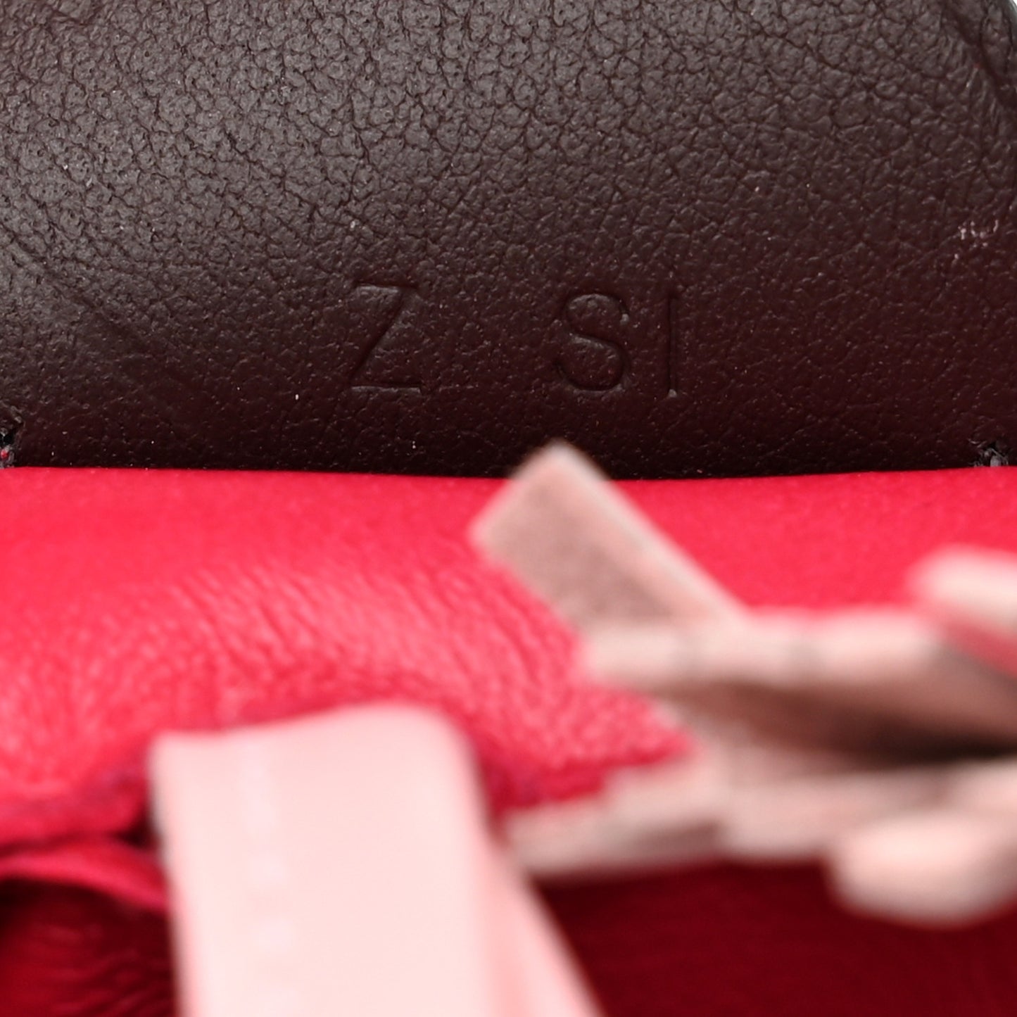 Milo Lambskin Grigri Rodeo Pegase Horse Bag Charm PM Framboise Rose Sakura Rouge Sellier