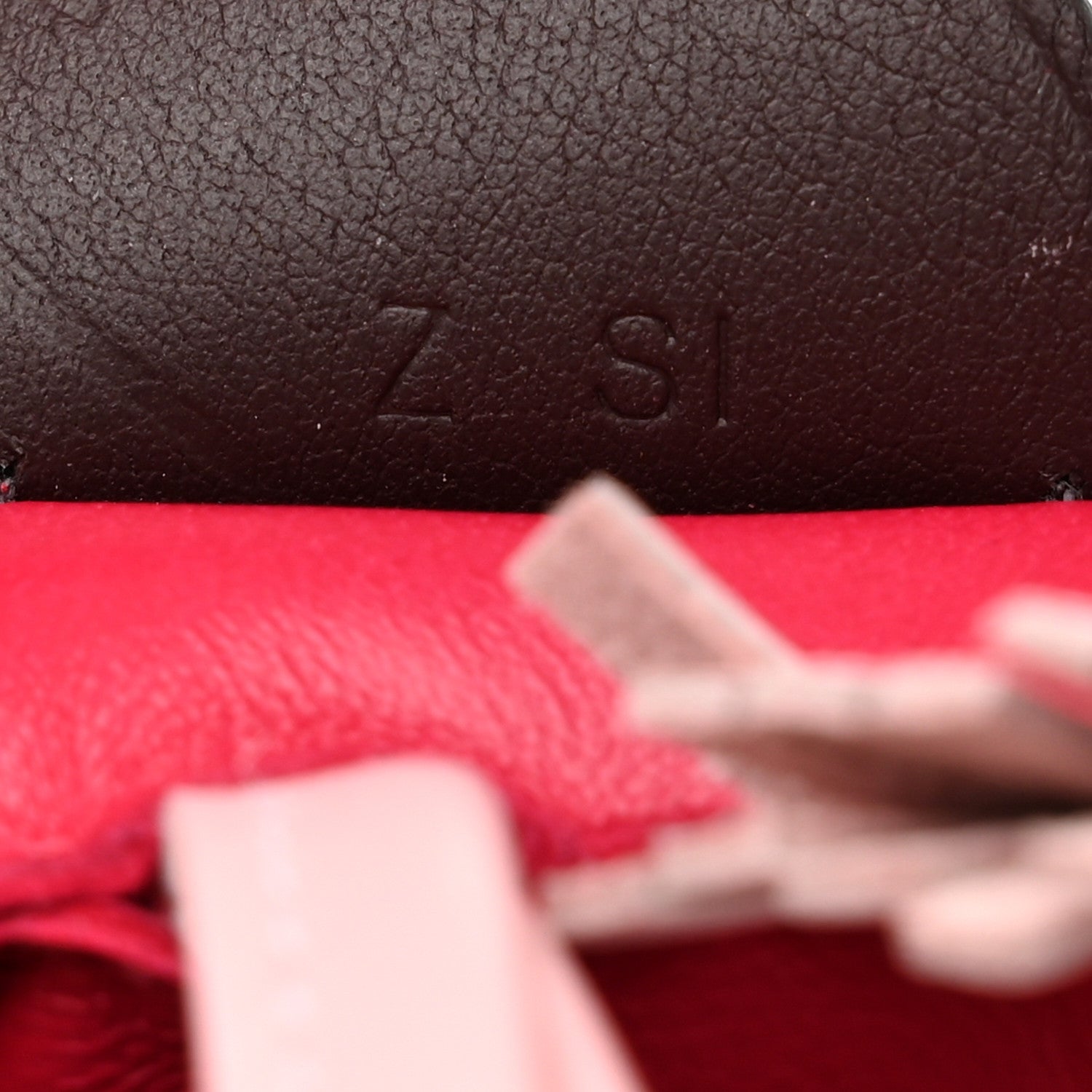 Hermes Milo Lambskin Grigri Rodeo Pegase Horse Bag Charm PM Framboise Rose Sakura Rouge Sellier 4 of 5