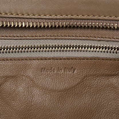 Celine Smooth Calfskin Micro Luggage Camel 7 of 14