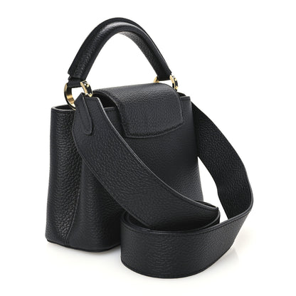 Louis Vuitton Taurillon Capucines Mini Black 3 of 9