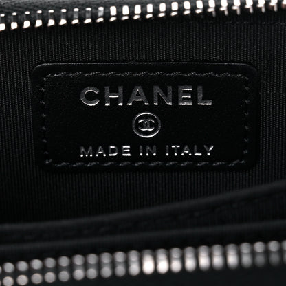 Chanel Caviar Quilted Zip Coin Purse Black 6 of 10