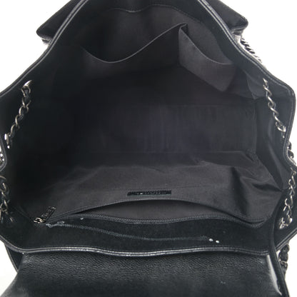 Chanel Caviar Quilted Flap Tote Black 4 of 6
