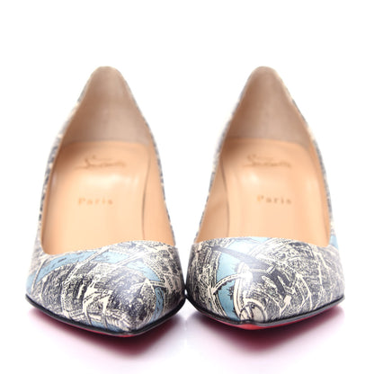 Christian Louboutin Pigalle Follies Plan De Paris 55 Pumps 39.5 Multicolor 2 of 9