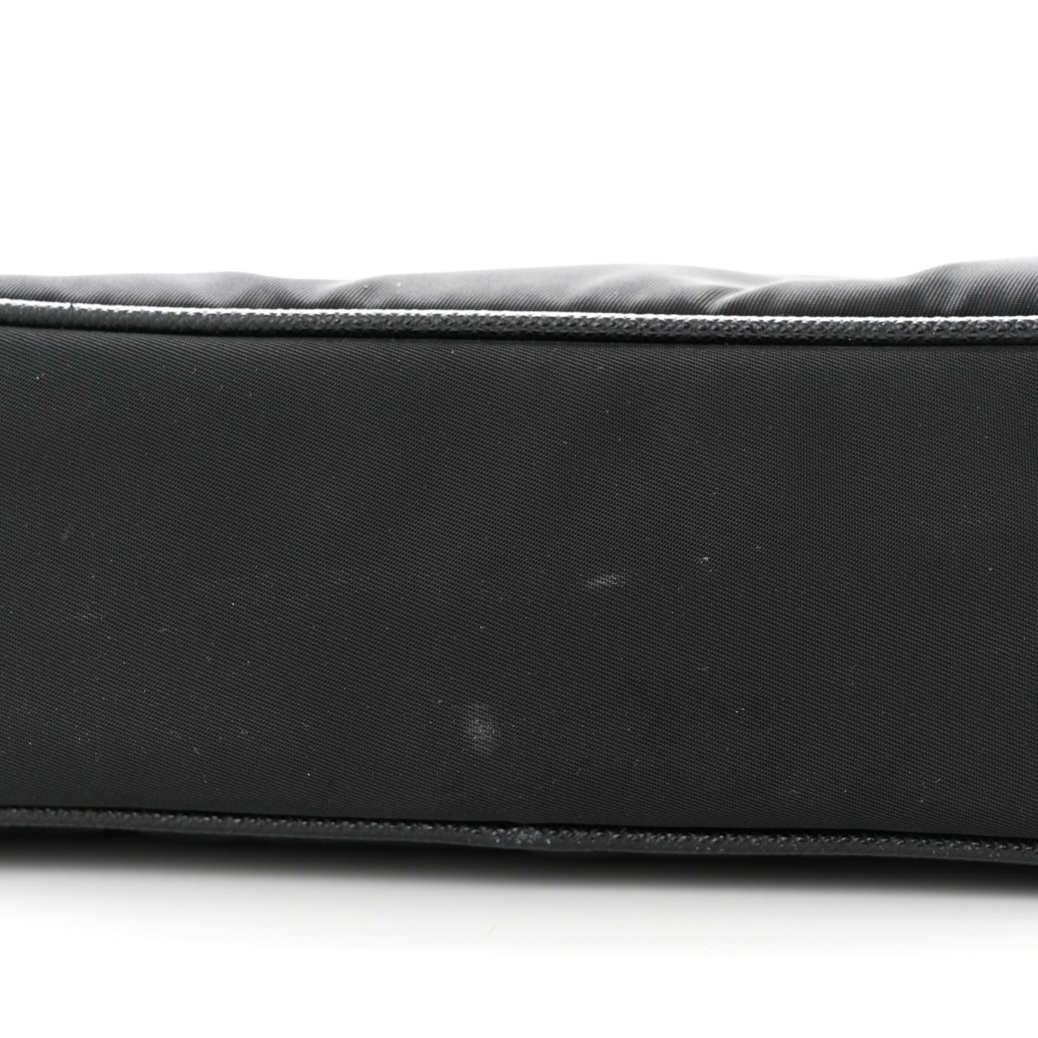 Prada Tessuto Nylon Saffiano Mini Re-Edition 2005 Bag Black 14 of 14