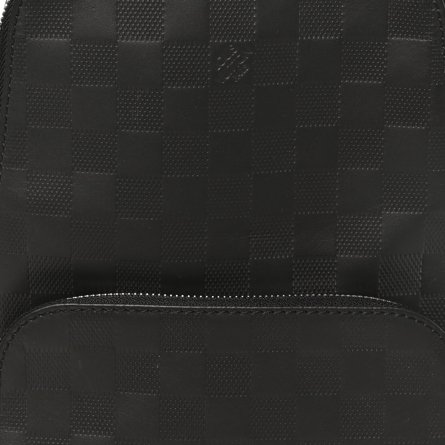Louis Vuitton Damier Infini Avenue Sling Bag Onyx 7 of 9
