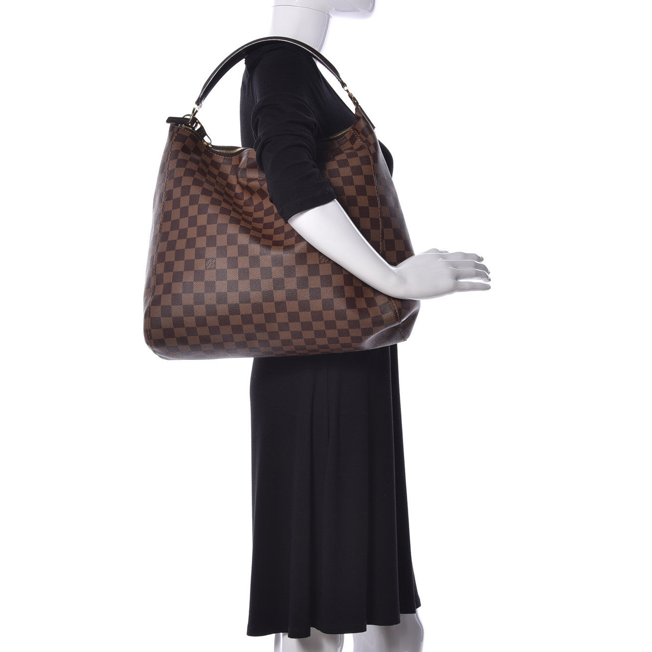 Louis Vuitton Damier Ebene Portobello GM 2 of 11