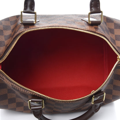 Louis Vuitton Damier Ebene Speedy 30 5 of 7