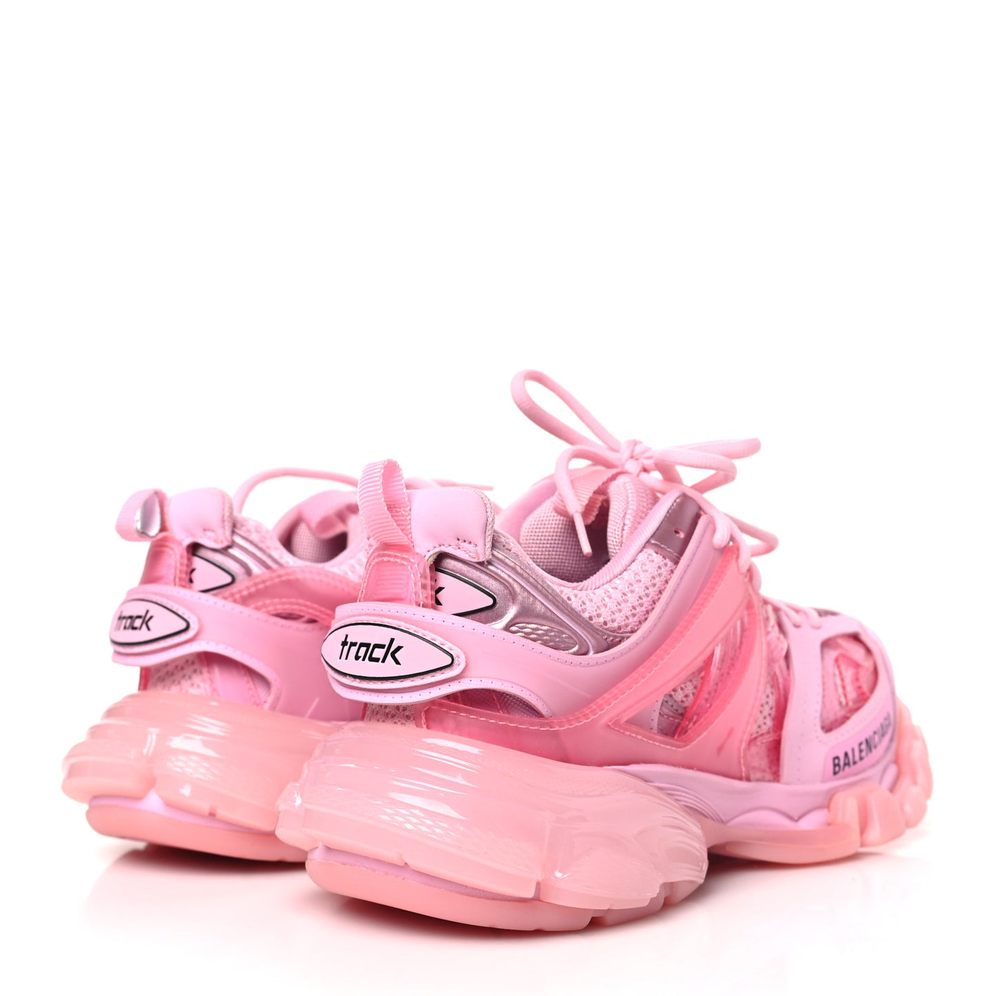 Mesh Nylon Womens Track Sneakers 36 Pink