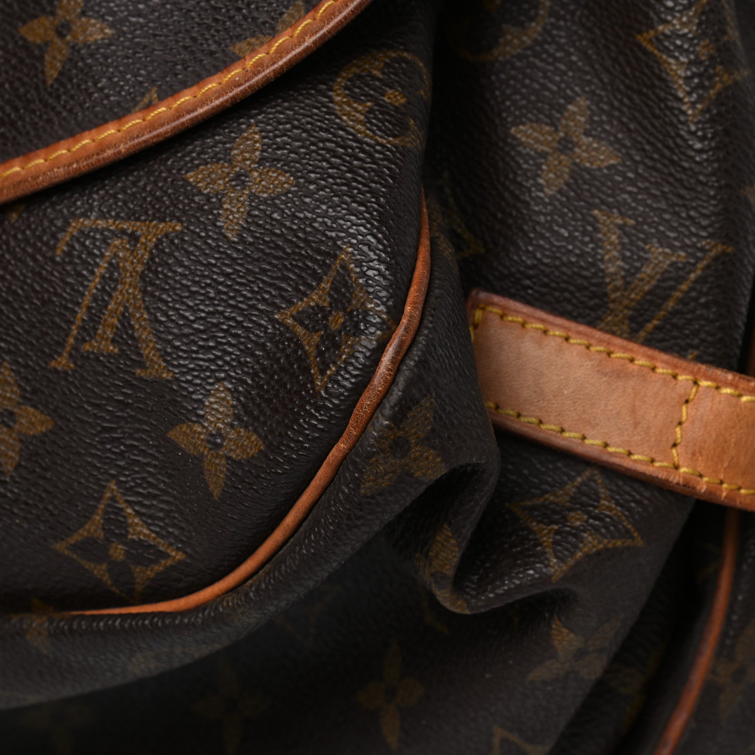 Louis Vuitton Monogram Saumur 35 9 of 23