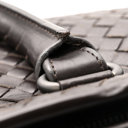 Bottega Veneta Calfskin Leggero Intrecciato Briefcase Ebano 14 of 15