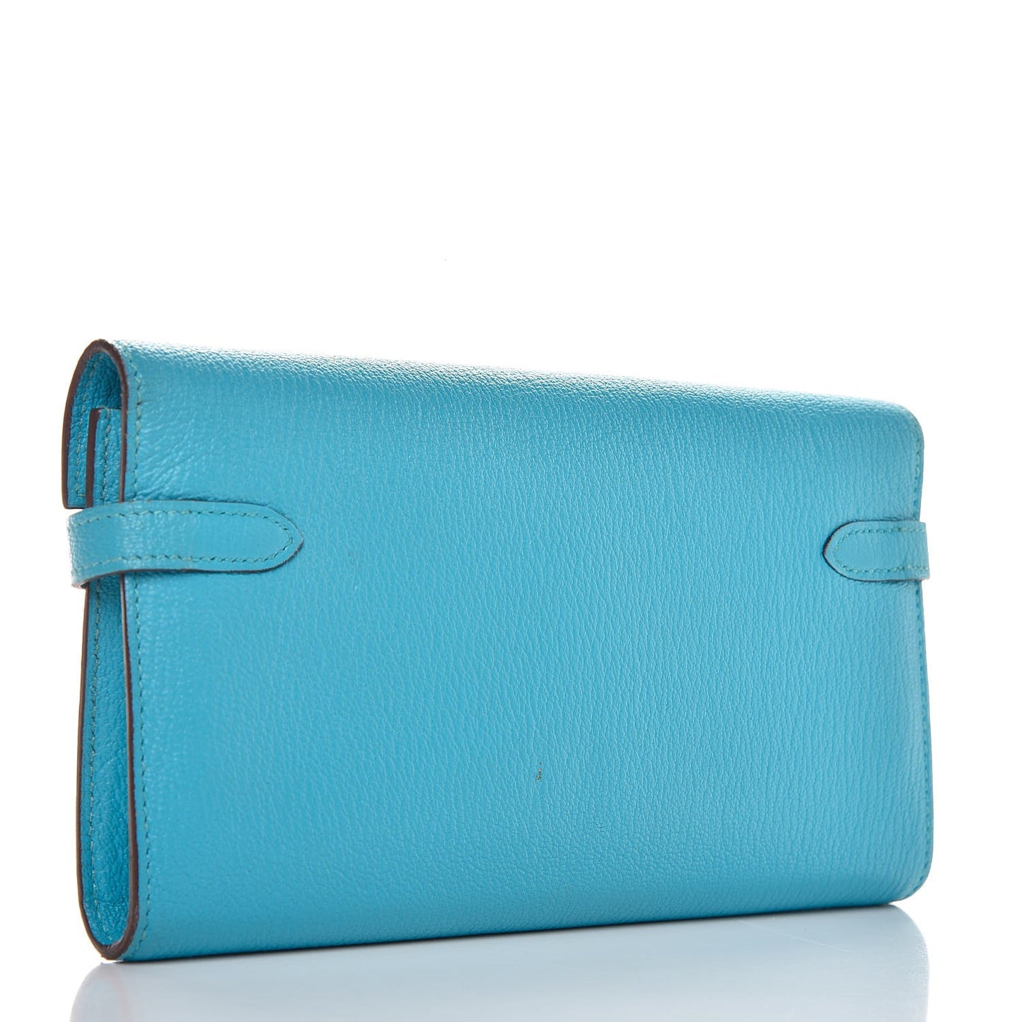 Chevre Mysore Kelly Longue Wallet Bleu Azteque